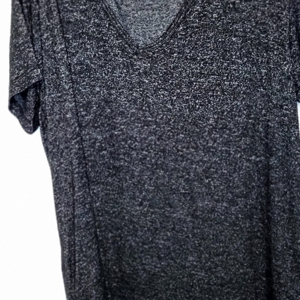 Abound Charcoal Heather V-Neck Tee